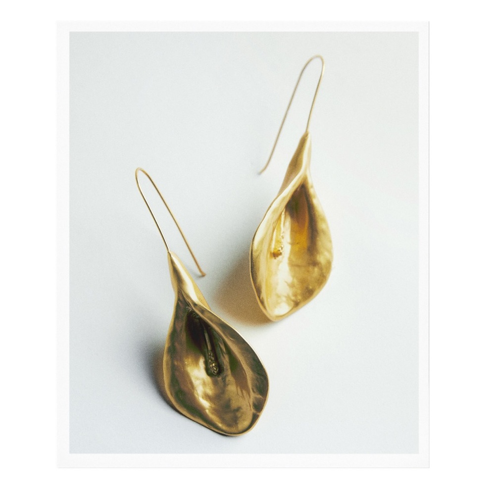 Zara gold earrings